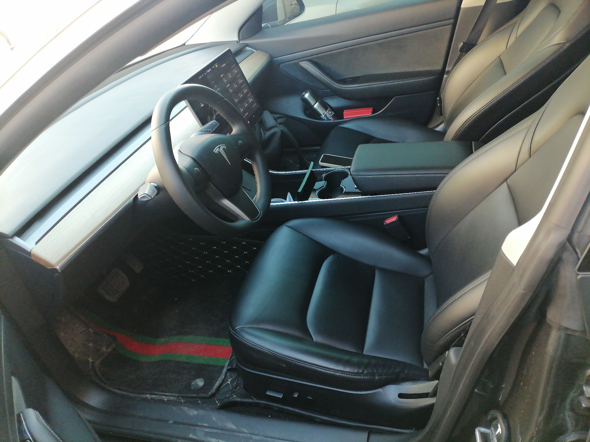 Avant de la voiture