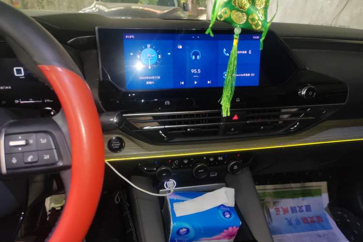 Used Citroen C5 X 2021 1.6T Enjoy the Extraordinary Audio And AC Panel