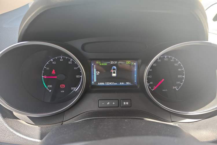 Used BYD Yuan New Energy 2019 EV360 Smart Connect Leading Model Instrument Cluster