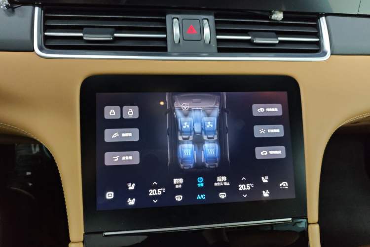 Used Li Auto ONE 2021 Extended-Range 6-Seater Version Audio And AC Panel