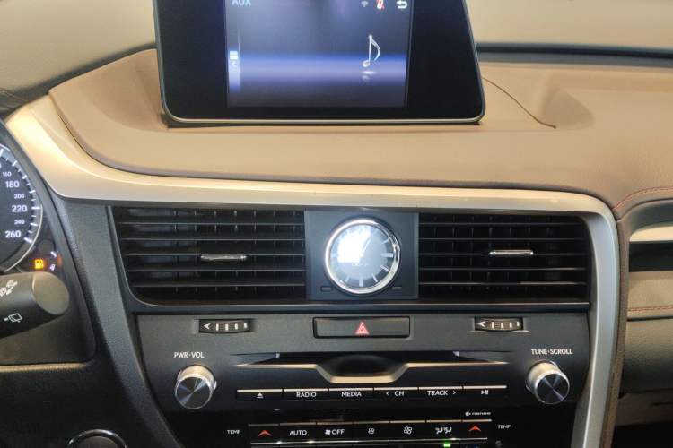 Used Lexus RX 2016 300 4x4 Elegant Edition China V-standard Audio And AC Panel