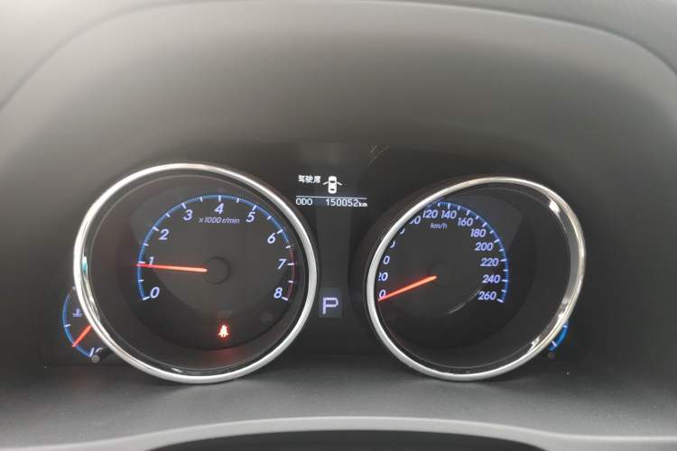 Used Toyota Reiz 2012 2.5V Fengdu Elite Stylish Edition Odometer Close Up