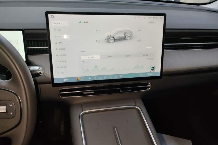 Used XPeng G6 2025 625 Long-Range Max Flagship Edition Audio And AC Panel