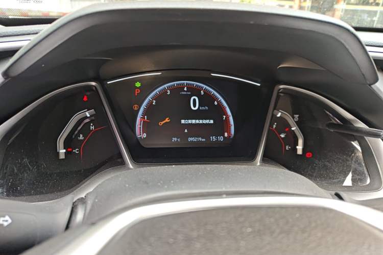 Used Honda Civic 2019 220TURBO CVT Dynamic Edition China VI Emission Standard Instrument Cluster