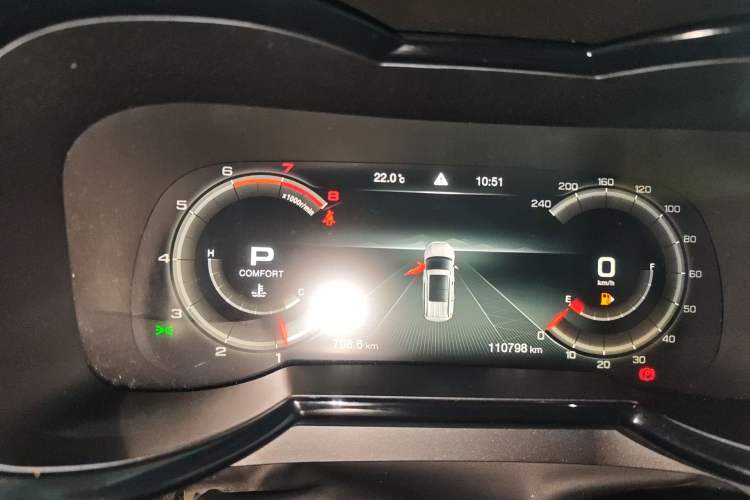 Used GAC Trumpchi GS8 2020 390T Two-Wheel Drive Luxury Smart Connectivity Version (7 Seats) Instrument Cluster