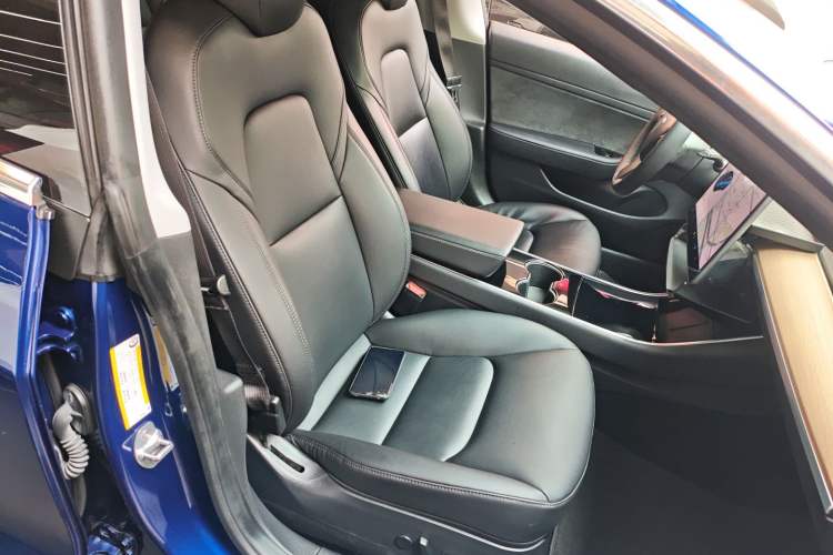 Used Tesla Model 3 2020 Standard Range Rear-Wheel Drive Upgraded Version Right Front Seat