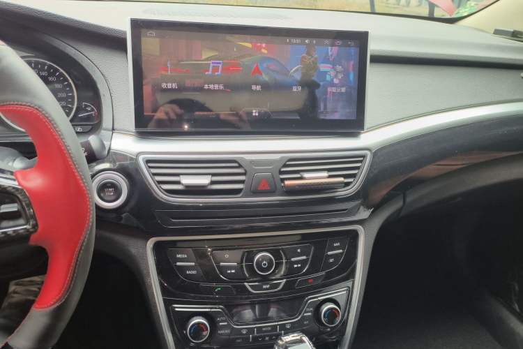 Used Geely Auto Emgrand GT 2017 1.8T Zunya Model Audio And AC Panel