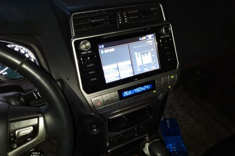 Used Toyota Prado 2018 3.5L Automatic TX Audio And AC Panel