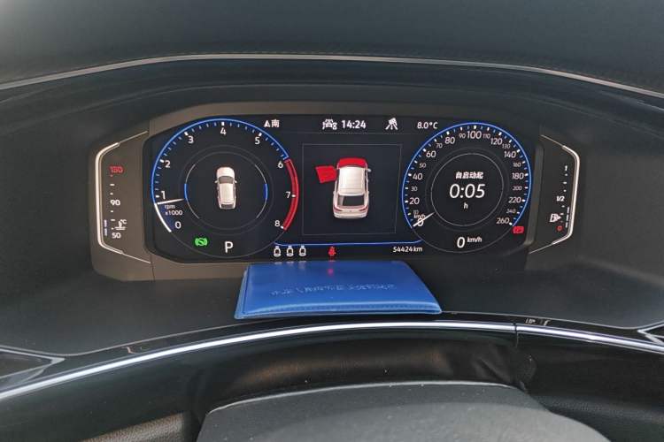 Used Volkswagen Tayron X 2020 330TSI Two-Wheel Drive Luxury Smart Connectivity Version Instrument Cluster