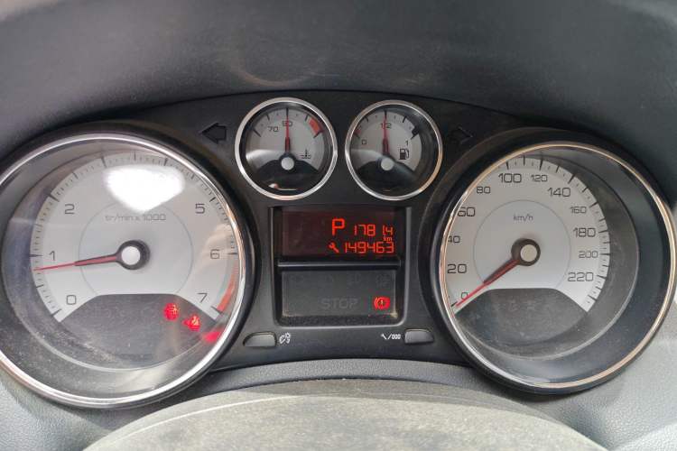 Used Peugeot 308 2012 1.6L Automatic YouShang Model Instrument Cluster