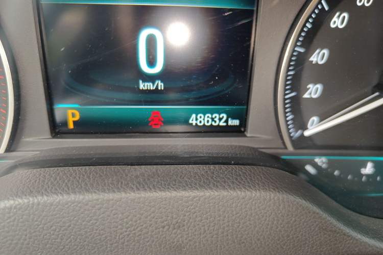 Used Buick GT 2021 Revised Version Flagship 1.5L Automatic Elite Edition Odometer Close Up