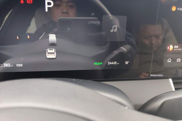 Used Li Auto ONE 2021 Extended-Range 6-Seater Version Odometer Close Up