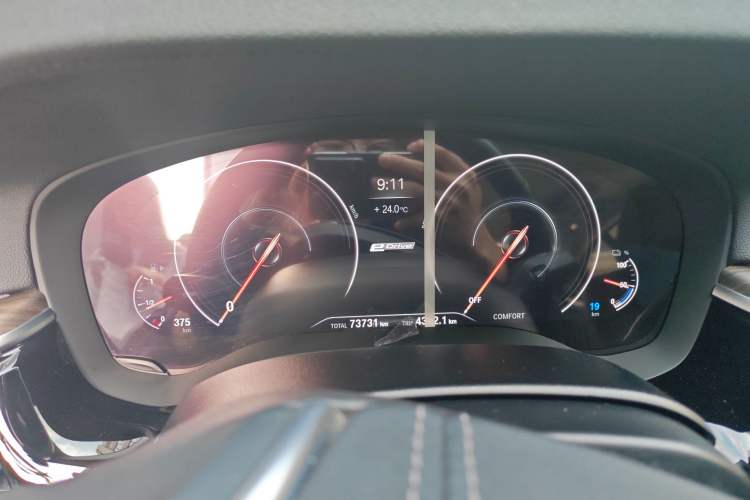 Used BMW 5 Series New Energy 2019 530Le Luxury Package Instrument Cluster