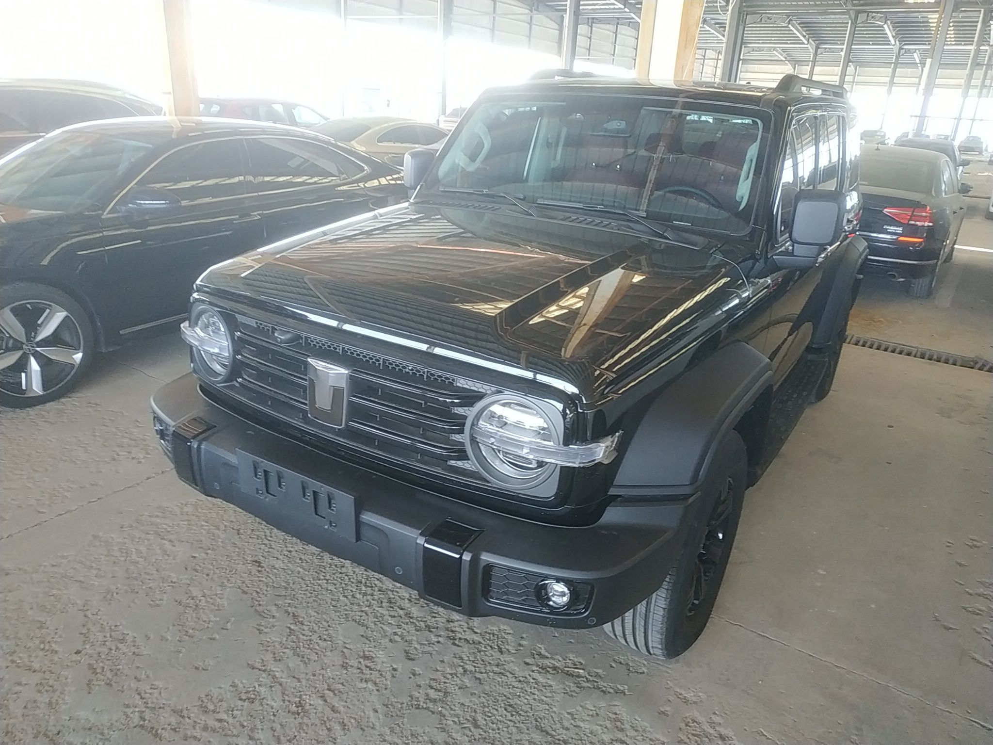 Parte inferior delantera