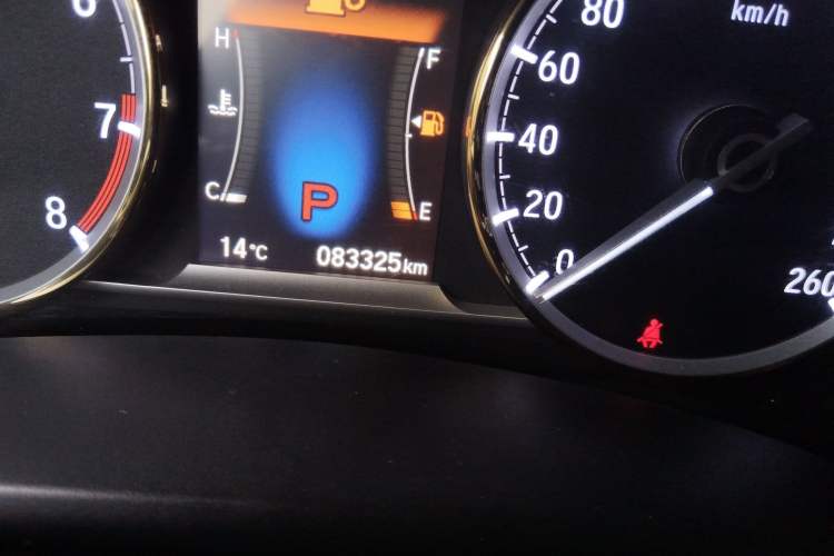 Used Honda Spirior 2015 2.4L Prestige Edition Odometer Close Up