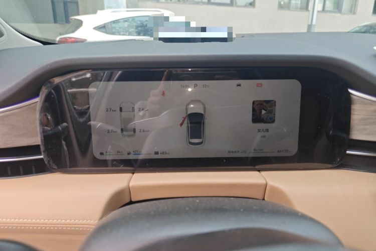 Used Hima AITO M5 2022 Extended-Range Four-Wheel Drive Ultimate Edition Odometer Close Up