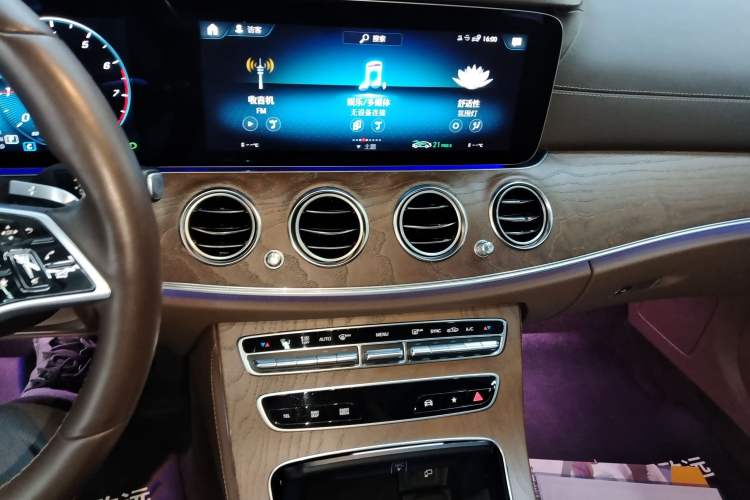 Used Mercedes-Benz E-Class 2023 E 300 L Stylish Model Audio And AC Panel