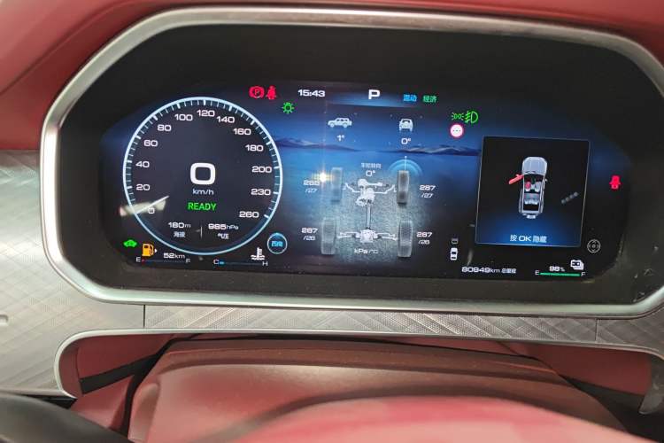 Used Tank 700 New Energy 2024 Hi4-T Extreme Edition Instrument Cluster