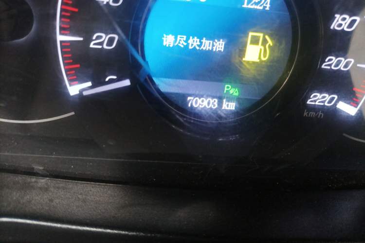 Used HYOSOW S6 2017 1.5T CVT Enjoyment Model Odometer Close Up