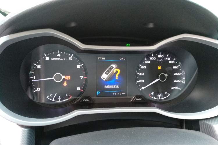 Used Geely Auto Emgrand GL 2018 1.8L DCT Elite Smart Connectivity Version Instrument Cluster