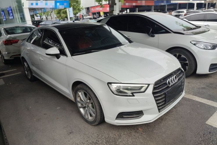Used Audi A3 2018 30th Anniversary Edition Limousine 35 TFSI Ambition Model Front Right 45 Deg