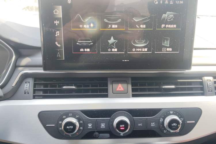 Used Audi A4L 2020 40 TFSI Fashion Dynamic Model Audio And AC Panel