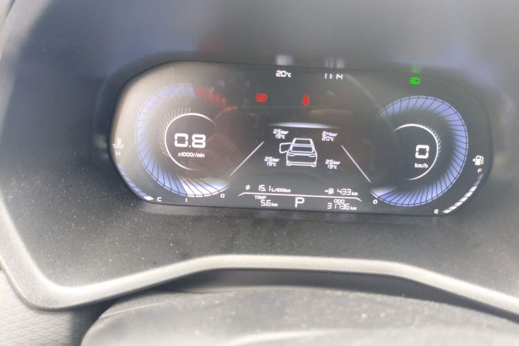 Used Geely Auto Emgrand 2023 4th Generation Champion Edition 1.5L CVT Prestige Model Instrument Cluster