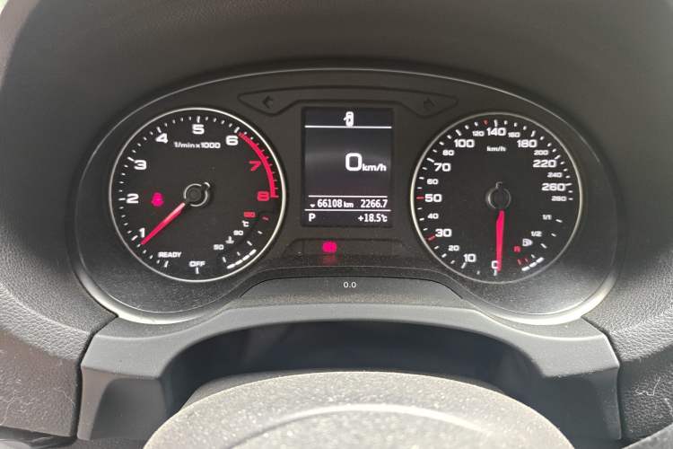 Used Audi A3 2018 30th Anniversary Edition Sportback 35 TFSI Fashion Model Odometer Close Up