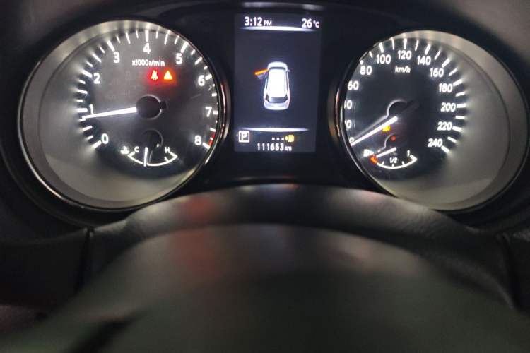 Used Nissan X-Trail 2020 2.0L XL ITS CVT 2WD SmartConnect Comfort Edition Odometer Close Up