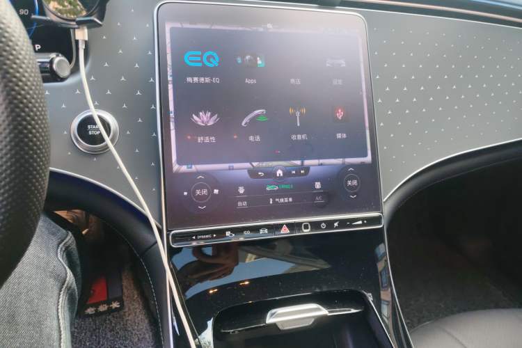 Used Mercedes-Benz EQE 2022 350 First Edition Special Version Audio And AC Panel