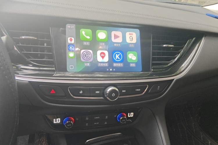 Used Buick Regal 2019 20T Luxury Model China VI Standard Audio And AC Panel