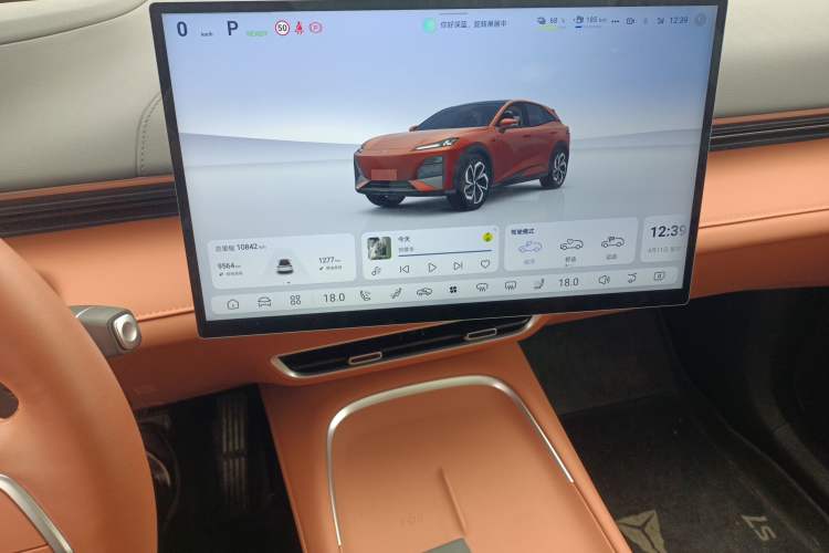 Used Deepal S07 2024 215Max Qiankun Intelligent Driving ADS SE Range-Extended Version Audio And AC Panel