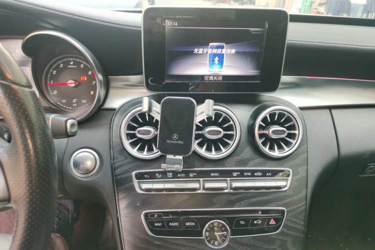 Used Mercedes-Benz C-Class 2018 C 200 L Sport Edition Audio And AC Panel