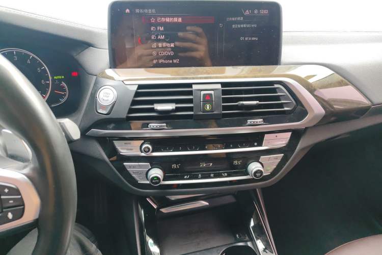 Used BMW X3 2018 xDrive28i M Sport Package China VI Audio And AC Panel