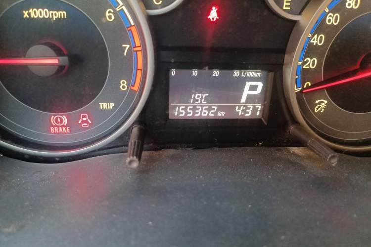 Used Suzuki SX4 2013 1.6L Automatic CoolRide Model Odometer Close Up