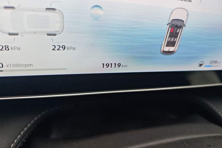 Used Geely Auto Emgrand X7 Sport 2023 Boyue COOL 1.5TD Smart Connect+ Odometer Close Up