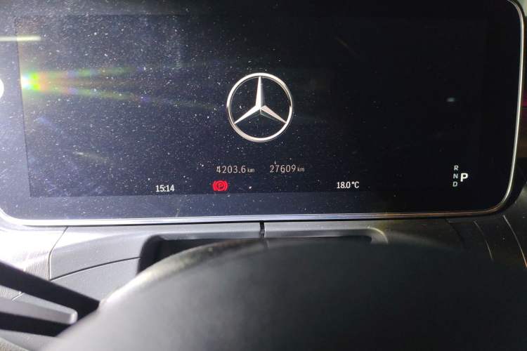Used Mercedes-Benz C-Class 2022 Restyled C 260 L Sport Edition Odometer Close Up