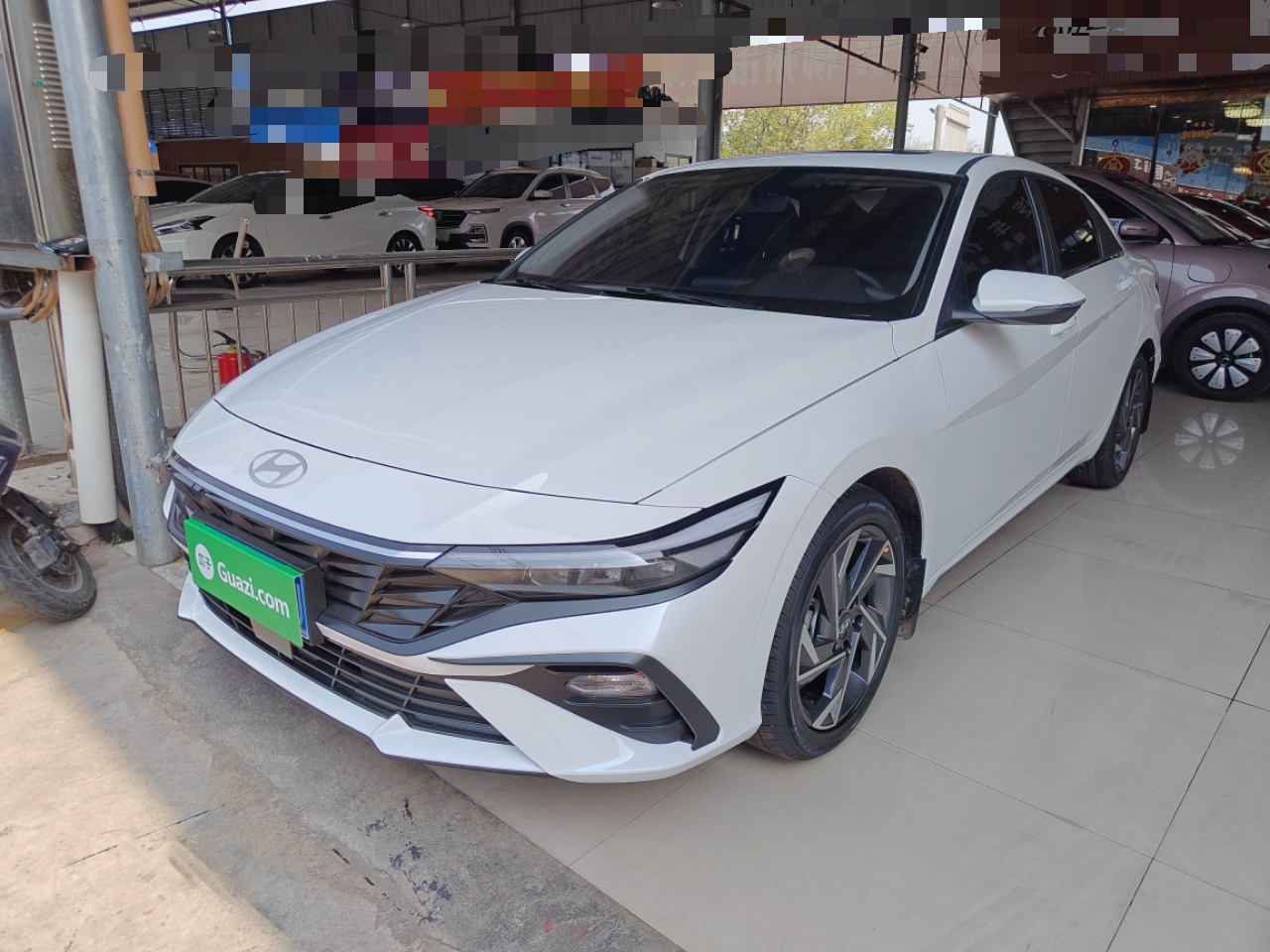 تحت مقدمة السيارة