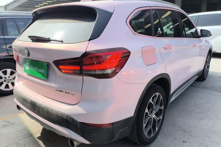 Used BMW X1 2022 sDrive20Li Luxury Model Rear Right 45 Deg