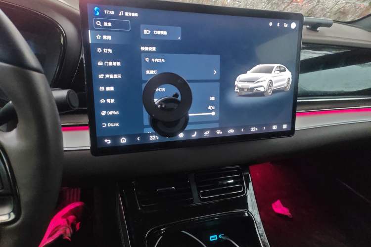 Used BYD Han 2024 EV Glory Edition 506KM Front-Wheel-Drive Premium Model
