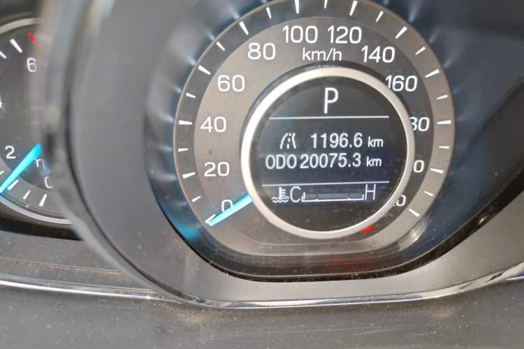 Used Ford Escort 2019 Revised Version 1.5L Automatic Enjoyment Type China VI Standard Odometer Close Up