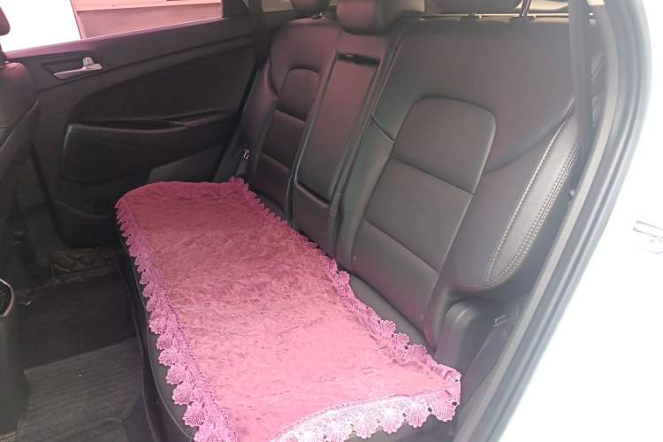 Used Hyundai Tucson 2018 1.6T Dual-Clutch Two-Wheel Drive 15th Anniversary Special Edition Left Rear Seat