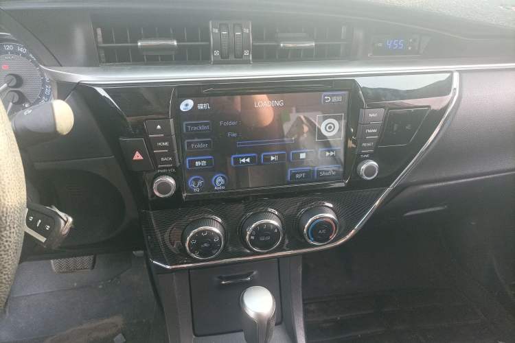 Used Toyota Corolla 2014 1.6L CVT GL-i Audio And AC Panel