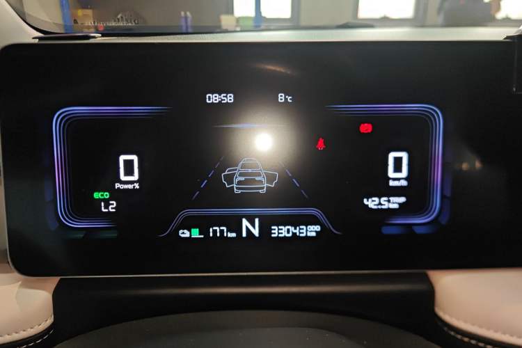 Used Geometry E Firefly 2024 301km Flowing Light Instrument Cluster