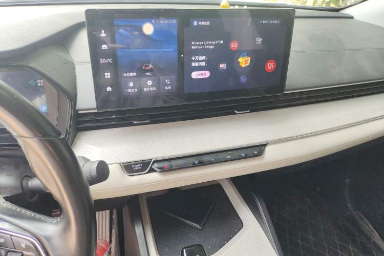 Used Geely Auto Emgrand L HiP 2022 1.5TD-DHT Pro 100KM Super Rui Audio And AC Panel