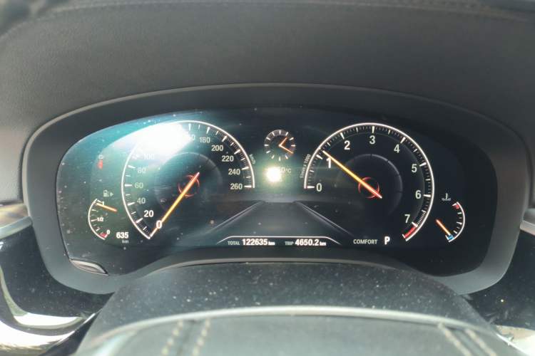 Used BMW 5 Series 2019 Facelifted 530Li Leading Edition Luxury Package Instrument Cluster