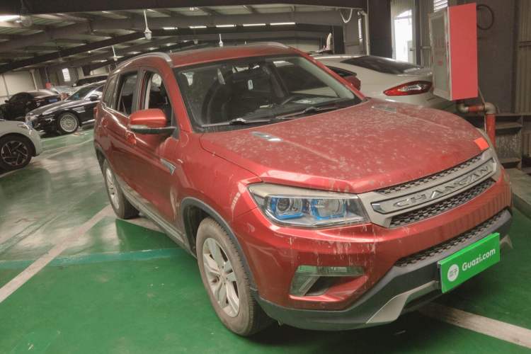 Used CHANGAN CS75 2016 1.8T Automatic Elite Model China V Standard Front Right 45 Deg