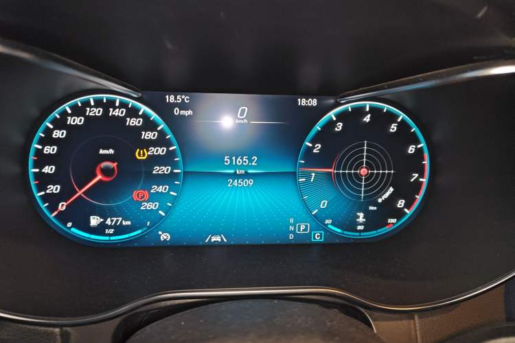 Used Mercedes-Benz GLC 2021 GLC 300 L 4MATIC Dynamic Model Instrument Cluster