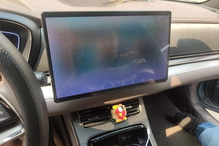 Used BYD Han 2023 EV Champion Edition 605KM Front-Drive Premium Model Audio And AC Panel