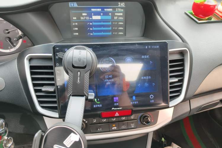 Used Honda Accord 2015 2.0L LX Comfort Edition Audio And AC Panel